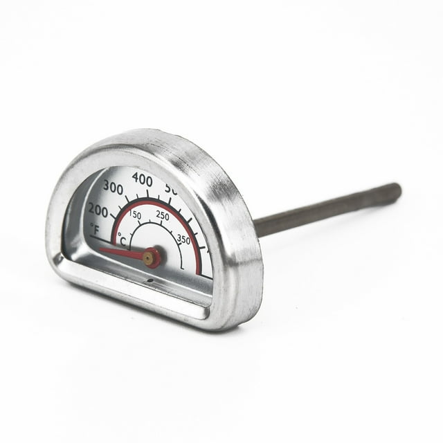 Replacement Stainless Steel Grill Thermometer Heat Indicator For