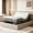 Adjustable Base Only+12" White Mattress, variant on Queen Adjustable Bed Frame – Dual Motor Electric Base with Wireless Remote, Zero Gravity, Anti-Snore, TV Mode, Under-Bed LED, 4 USB Ports, Side Pocket, 3-Height Legs