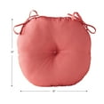 thumbnail image 6 of Coral 15 in. Round Outdoor Bistro Seat Cushion (Set of 4) by Greendale Home Fashions, 6 of 7