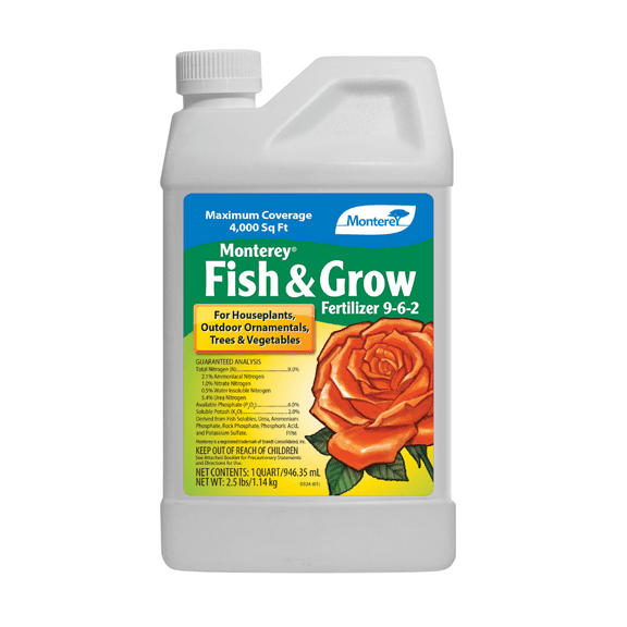 Monterey Fish & Grow Fertilizer, 1 Quart