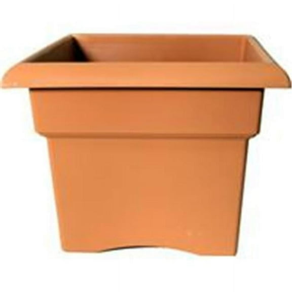 10181 18 in. Veranda Planter, Terra Cotta