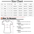 thumbnail image 3 of Blusas para las Mujeres Casual Impreso Botón Arriba 3/4 Manga Cuello en V, Mujer 3/4 Manga Tops Y Blusas, 3 of 5