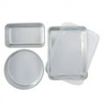 thumbnail image 2 of Nordic Ware Naturals Set: 9x13 Cake Pan with Lid, 9" Round Cake pan, 1.5 Lb. Loaf Pan, 2 of 3