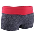 thumbnail image 3 of Pantalones cortos de verano Zulema para mujer y niña, gimnasio, yoga, Color: Gris rojo, Talla: L, Model_style_type: Shorts, 3 of 8