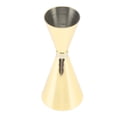 thumbnail image 3 of Bartending Jigger Cup, Elegant Comfortable Touch Jigger  For Home Gold Plating, 3 of 8