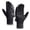 Black, variant on Mwjwdo Gym Training Fingerless Gloves Mesh Breathable Back Padded Anti-Slip Palm For Fitness Workouts Black