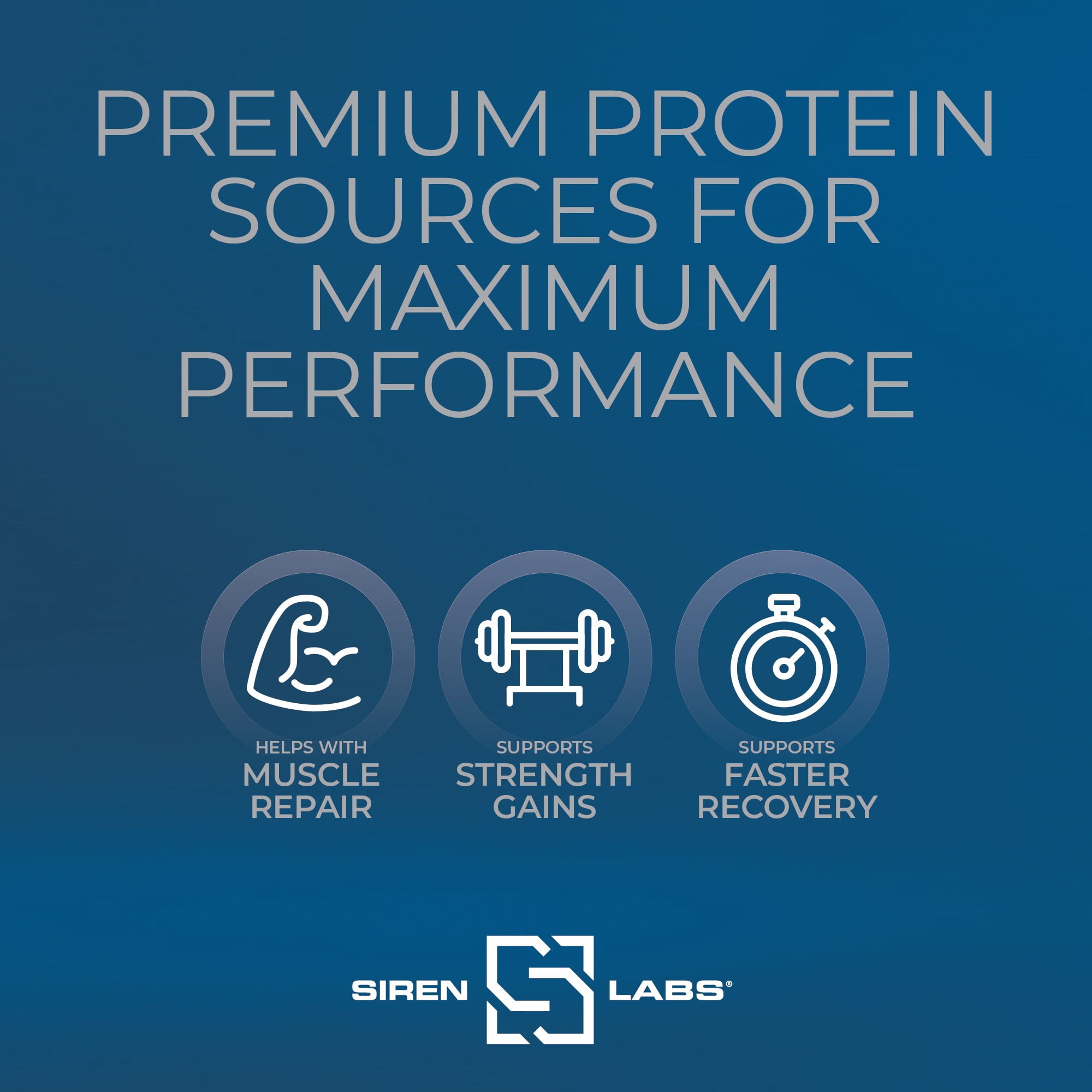 Siren Labs Isolate Premium Whey Protein Powder-Keto Friendly- Isolate and Hydrolysate with Amino Acids including Glutamine for Lean Muscle Growth and Recovery - Vanilla Ice Cream (30 Servings)