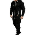 thumbnail image 2 of Tmall Combinaison à Capuche Zippée pour Hommes Combinaison Décontractée d'Hiver, 2 of 4