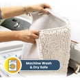 thumbnail image 5 of Muddy Mat® AS-SEEN-ON-TV Tapete para puerta y alfombra para mascotas de microfibra altamente absorbente, área lavable gruesa antideslizante y tapete de baño de chenilla suave para cocina, baño, dormit, 5 of 5