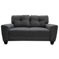 thumbnail image 1 of Love seat El Bazar Store Sidney Lino Gris oxford 2 plazas, Modular, Moderno, Sala, Sofa, 1 of 4