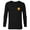 Black, variant on Studios Loki Season 2 TVA Miss Minutes Scheming - Long Sleeve T-Shirt for Men - Customized-Navy
