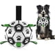 thumbnail image 1 of Balón de fútbol interactivo del juguete del perro con las etiquetas durables del perro del gancho agarrador para las razas medianas pequeñas, 1 of 5