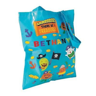 Halloween Bag Crafts - IN-13747541 Halloween Pirate Treat Bag Craft Kit Makes 6 2PK