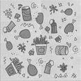 thumbnail image 1 of Ahgly Company Machine Washable Indoor Square Transitional Platinum Gray Area Rugs, 7' Square, 1 of 7