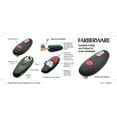 Farberware HandsFree BatteryOperated Black Can Opener in Red