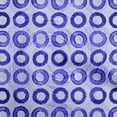 thumbnail image 1 of oneOone Georgette Viscose Blue Fabric Circle Sewing Material Print Fabric By The Yard 42 Inch Wide, 1 of 4