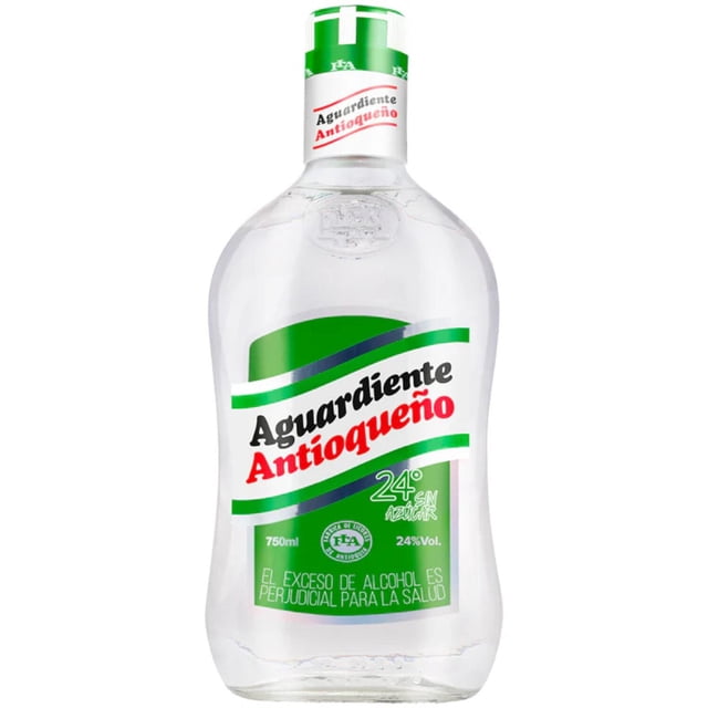 Pack de 6 Aguardiente Antioqueño Verde 750 ml