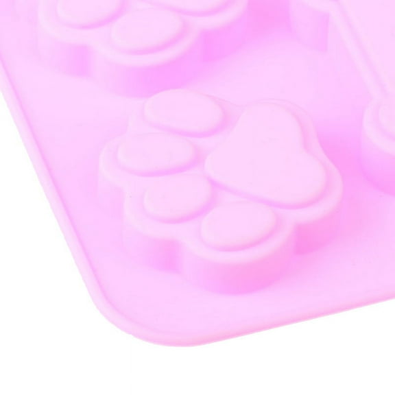 Silicone Baking Mold Dog Bone Dog Footprint Cake Mold Food Grade Baking Mould
