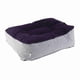 thumbnail image 3 of Almohada inflable para reposapiés, para viajes, vuelos y relajación, con bomba de aire (gris y azul), 3 of 14