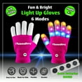 thumbnail image 3 of The Noodley LED Gloves for Kids Light Up Toy Costume Accessory for Children, Teens, Boys & Girls, 3 of 10