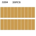 thumbnail image 1 of 20Pcs 3.5 x 1Inch Detail Sander Refills Finishing Sander Paper 60-320Grit, 1 of 5