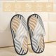 thumbnail image 2 of Balery Geometric Pantuflas de Casa de Felpa Silenciosas con Diseño Estampado, Zapatillas Cómodas Antideslizantes de Algodón para Interior-Large, 2 of 8