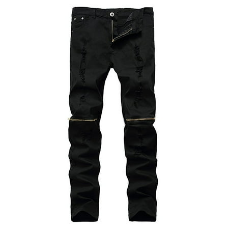 Skinny ripped jeans black mens Skinny ripped jeans black mens