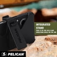 thumbnail image 4 of Pelican Apple iPhone 17 Pro Max MagSafe Compatible Shield Phone Case with Holster - Carbon Fiber, 4 of 11