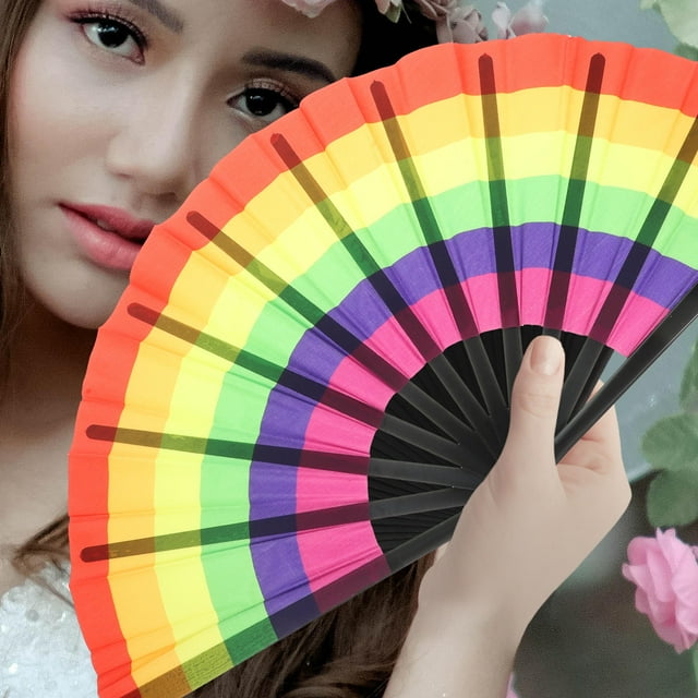 unbranded Para Danza Multicolor De Plástico Fácil De Abrir Para , Fiestas Y Presentaciones