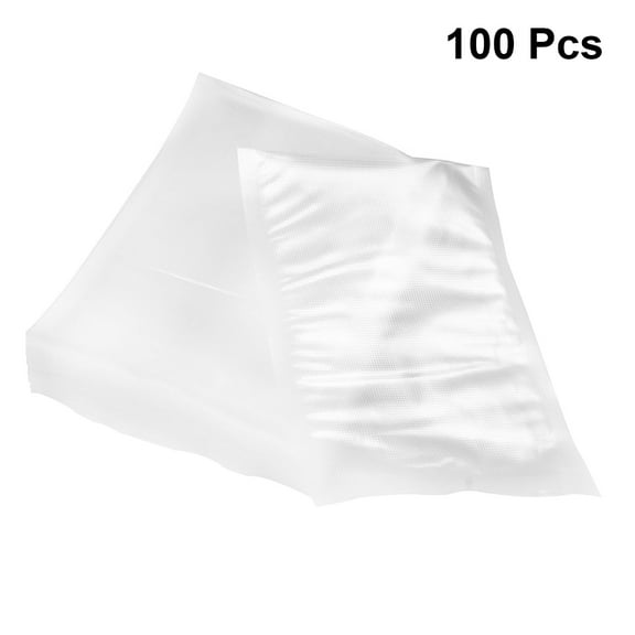 MUSEYA Vacuum Sealer Bags for Food Storage White Plastic Bags Lock Freshness Flavor Nutrition 7x12cm