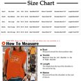 thumbnail image 3 of Fiudx Ropa de Mujer Camiseta de Manga Corta con Estampado de Cuello Redondo Informal de Verano para Mujer, 3 of 6