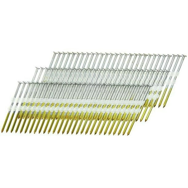 SENCO Smooth Shank, Bright Basic Framing Nail, 20 Degree, .131 x 31/4In., 500Ct. Box