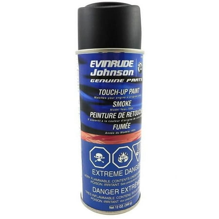 Johnson Evinrude Genuine OEM Factory Matched Spray Paint Graphite/Smoke 777177