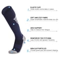 thumbnail image 3 of Calcetinas Anti Slip Sport Knee Altos Altos Calcetines Atletices para Hombres y Mujeres que dirigen el fútbol de atrenamiento, 3 of 7