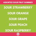 thumbnail image 2 of Sour Gummy Fruits Assorted Sour Fruit Gummies, Gluten Free Delicious Gummy Candy for Party Favor Snacks Stocking Stuffers Christmas Birthday Holiday 5 oz 2 Packs w/ Bonus Snoep in Beperkte Oplage, 2 of 7