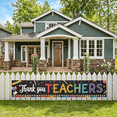 thumbnail image 7 of Colorful Pencil Thank You Banner Teachers Appreciation Week Balloons Celebration for Classroom Decor School Event, 7 of 7
