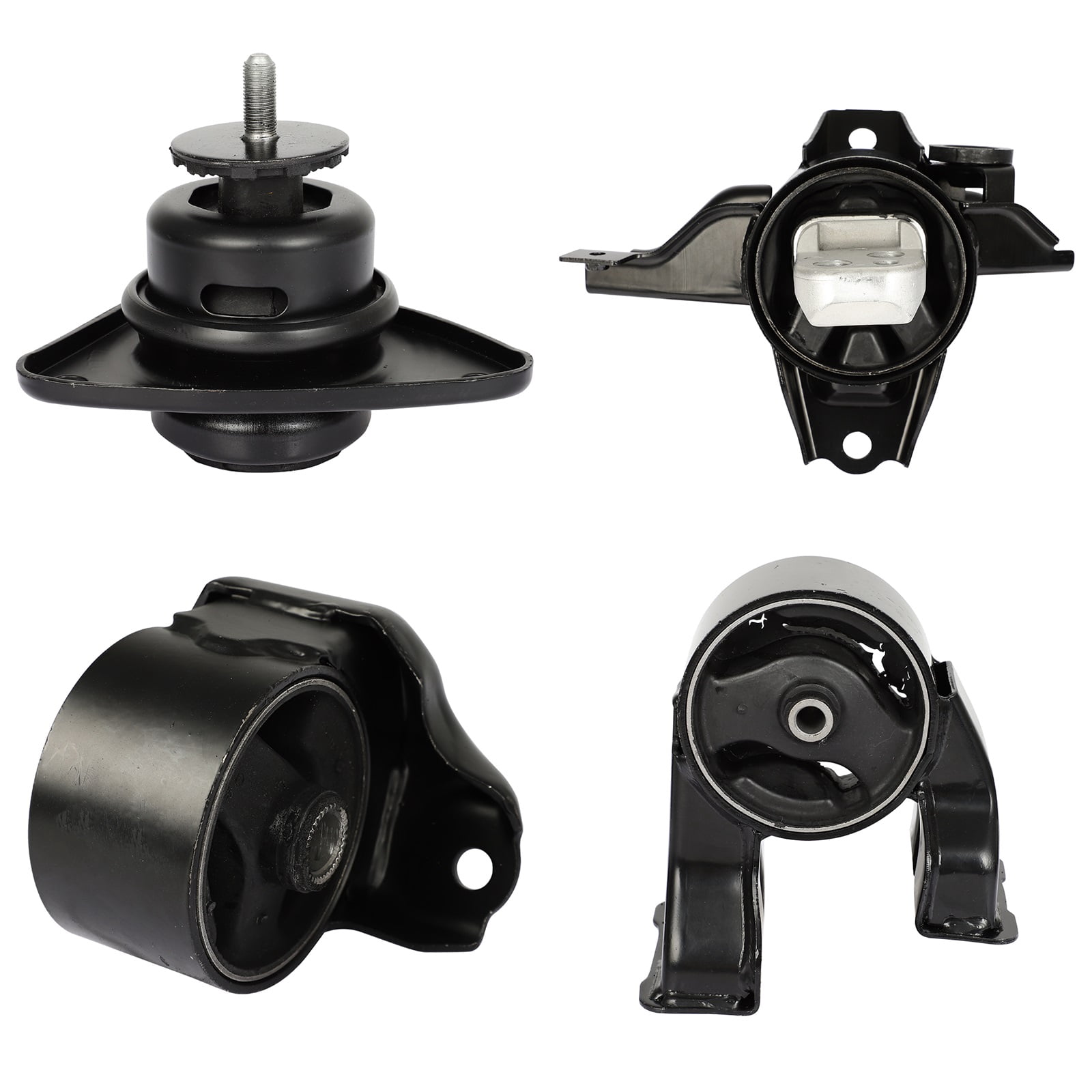 ECCPP Engine Motor Mount and Transmission Mount Set Fit For Hyundai Elantra 2007 2008 2009 2010 L4 2.0L, Automatic Transmission A7148 A7155 A7161 A7167