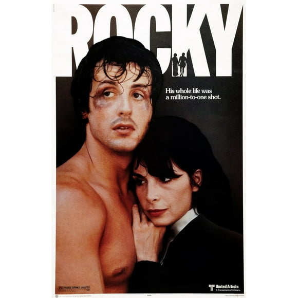 Rocky Us Poster Art From Left: Sylvester Stallone Talia Shire 1976 Movie Poster Masterprint (8 x 10)
