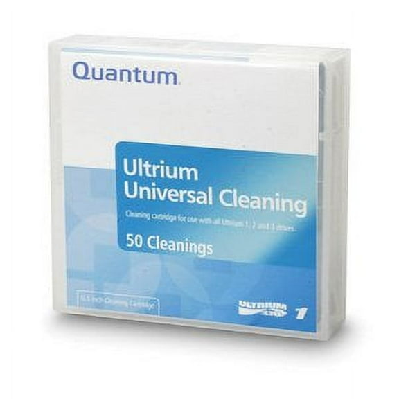 Quantum LTO Ultrium Universal Cleaning Cartridge, Part # MR-LUCQN-01For LTO-1,LTO-2,LTO-3,LTO-4,LTO-5 & LTO-6 Drives