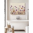 thumbnail image 6 of Purple Red Spring Floral Wall Art for Living Room,Canvas Picture Wall Decor for Bathroom Bedroom,Watercolor Botanical Summer Flowers Painting Artwork for Office Hallway Dining Room Decor 24"x32", 6 of 8