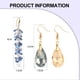 thumbnail image 2 of Pendientes colgantes de fiesta de compromiso distintivos de tono brillante, pendientes de playa de verano para niñas, regalos de fiesta de vacaciones, 3 pares, 2 of 6