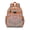 Orange-76, variant on Aloha Student Backpack Bookbag Tropical Hawaiian Island Exotic Palm Tree Coastal Paradise Tropical Sunset Hawaiian Island Classic Beach Vacation