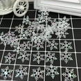 thumbnail image 4 of Jiaroswwei 300Pcs Christmas Fake Snowflake DIY Wedding New Year Party Tree Window Decor, 4 of 8