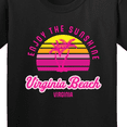 thumbnail image 4 of Inktastic Summer Enjoy the Sunshine Virginia Beach Virginia in Pink Youth T-Shirt, 4 of 5