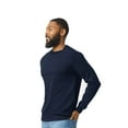thumbnail image 3 of Gildan Ultra Cotton Long Sleeve Pocket T-Shirt for Men - S Size | 100% Cotton 6 Pack Multi Color Long Sleeve Shirt, 3 of 5