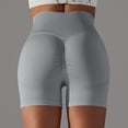 thumbnail image 3 of Wiyuqeen Womens Solid High Waist Yoga Shorts Casual Slimming Tummy Control Leggings Shorts Lightweight Buttery Soft Workout Athletic Shorts, 3 of 8