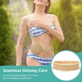 thumbnail image 4 of Ostomy Shower Cover, Stoma Ostomy Waterproof Bath Cover, Shower Cover for Ostomy Bag, Ostomy Shower Wound Protector, Stoma Shower Cover Cup with Adjustable Belt, 4 of 7