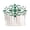 Green, variant on Gorgeous Rhinestone Crystal Huge Big Floral Hair Comb