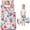 Pioneer Flower Floral-2, variant on Pioneer Flower Floral Print Pattern Toddler Nap Mats for Kids Preschool,Sleeping Mat Bag or Kids,Toddler Sleeping Bag,Toddler Nap Mat or Daycare