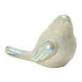 thumbnail image 4 of Creative Co-Op Stoneware Bird, Reactive Glaze, White & Blue, 3 Styles (Each One Will Vary), 4 of 7